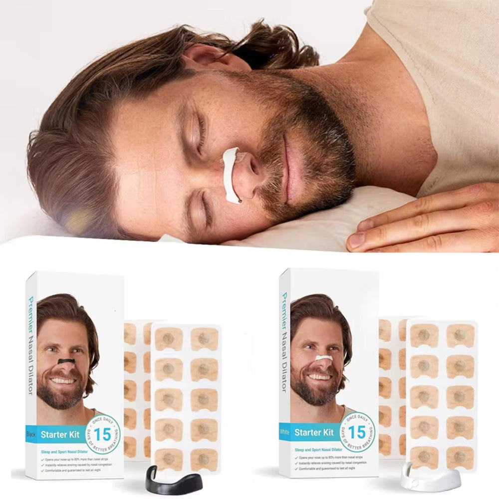 Magnetic Nasal Breathing Dilator Kit for Enhanced Oxygen Intake during Sports and Physical Activity
