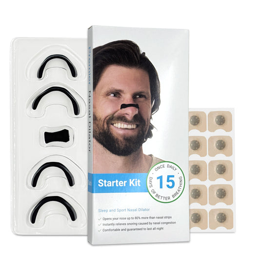 Magnetic Nasal Breathing Dilator Kit for Enhanced Oxygen Intake during Sports and Physical Activity